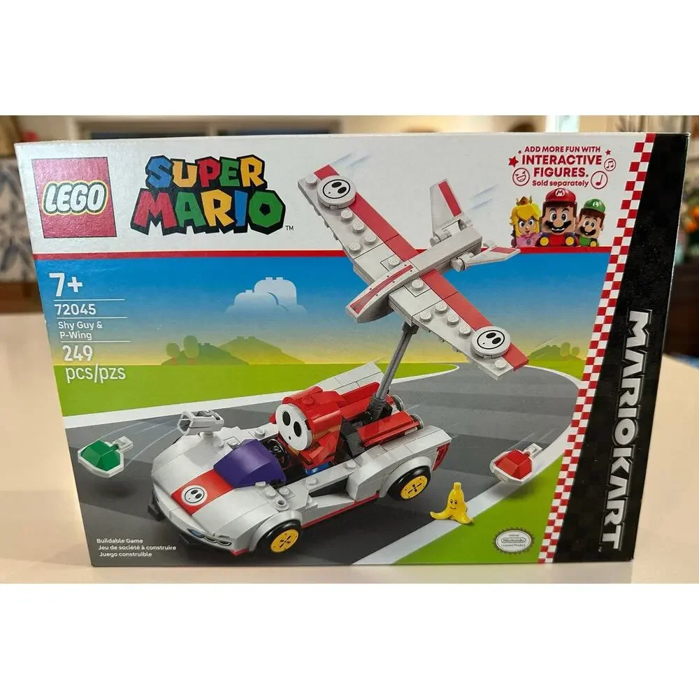 New in Box! LEGO Super Mario: Mario Kart – Shy Guy & P-Wing 72045